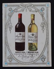 Catalogue 1912 vin Margaux