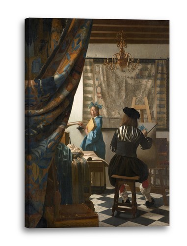 Toile cadres jan - jan, vermeer