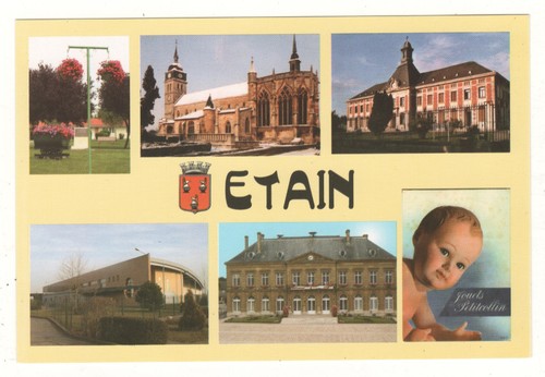 Carte postale étain - carte,
