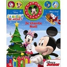Livre Mickey - je chante noel avec mickey et minnie