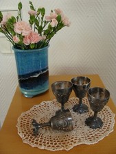 Gobelets en argenterie Gallia