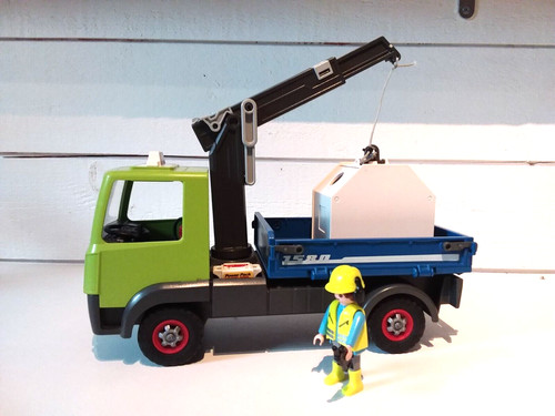 Playmobil camion poubelles - playmobil,