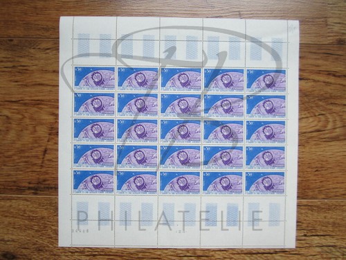 Feuille timbres andorre - feuille,
