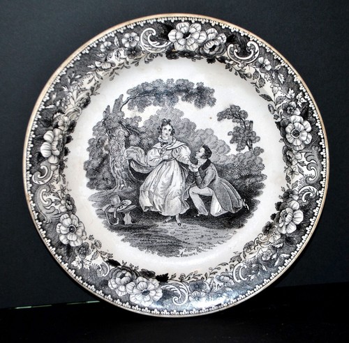 Montereau assiette parlante - montereau,