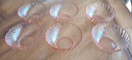 Lot coupelles vintage roses - lot, 6