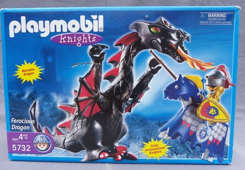 Playmobil usa 5732 dragon noir - usa,