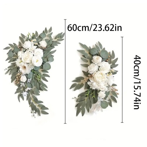 Exquis swags pivoine blanche - exquis,