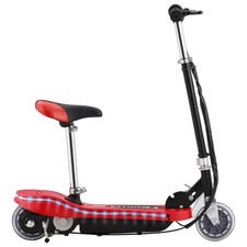 Trottinette pour Enfants avec Selle et LED Débutants Tout-petit Noir vidaXL