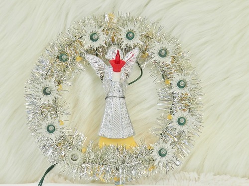 Vintage christmas angel tree - vintage,