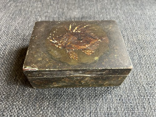 Boîte ancienne bois - en,