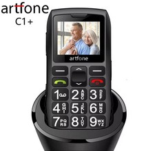 Téléphone Portable Senior Débloqué Grosse Touche Bouton SOS flash gsm C1+pro HDR