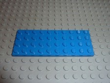 Plaque plate Bleu 4x10 ref