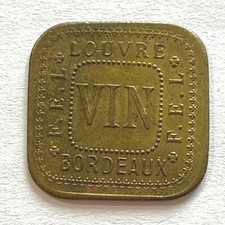 #7113 - Jeton BORDEAUX Jeton