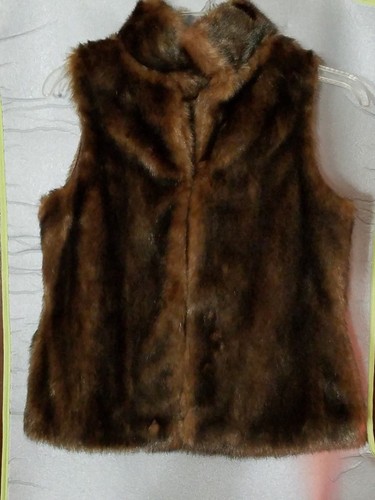 Faux brown mink - brown, by