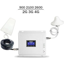 Répéteur Tribande 2G 3G 4G 900 2100 2600MHz GSM LTE - Amplificateur Signal