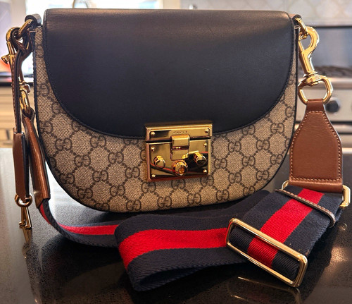 Gucci padlock crossbody - gucci,