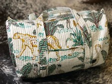 Sac Duffle En Coton Matelassé