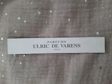 Carte Parfumée - Perfume Card . Ulric de Varens