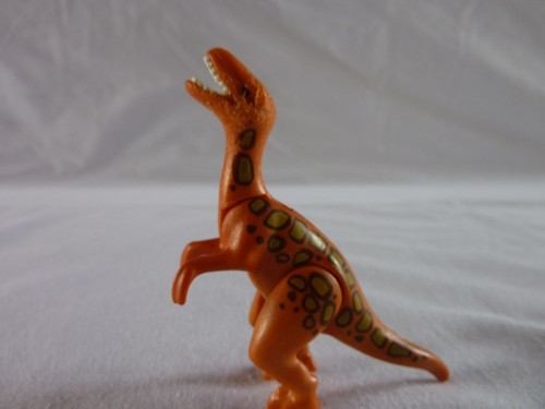 Playmobil velociraptor tete - ,