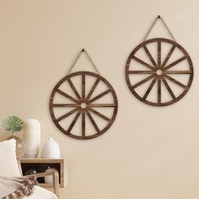 Roues De Chariot En Bois, 2