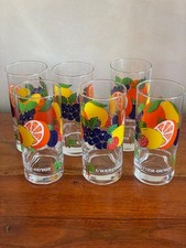 🐸 6 verres à jus de fruit