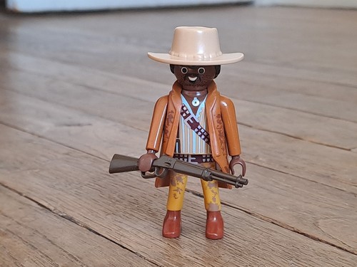 Playmobil cowboy marshall bass - cowboy,