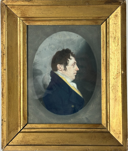 Ancien dessin portrait homme - portrait, d'homme
