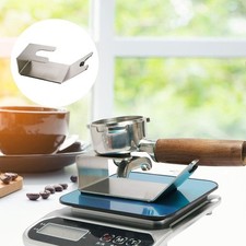 Accessoires de barista de machine à café de station de tasseur d'acier