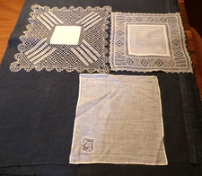 Linge ancien Lot de 3
