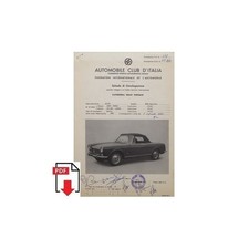 1963 Fiat 1500 Cabriolet