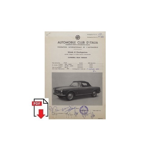 1963 fiat 1500 cabriolet - 1963,