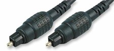 PRO SIGNAL - Câble audio optique TOSLink 4mm, 2m Noir