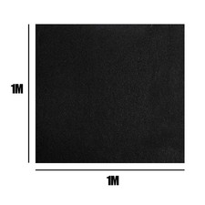 Filtre à charbon hotte extracteur filtre à charbon 100 cm * 100 cm * 3 mm 1 pi