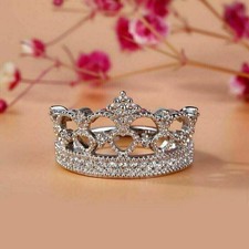 Bague de mariage couronne de