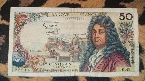 Billet francs racine - 50,