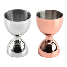 Doseur à cocktail pratique en acier inoxydable, 30 ml et 60 ml, pour