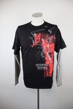 QUICKSILVER Pull Homme Taille L Homme T-Shirt Casual Vintage Coton