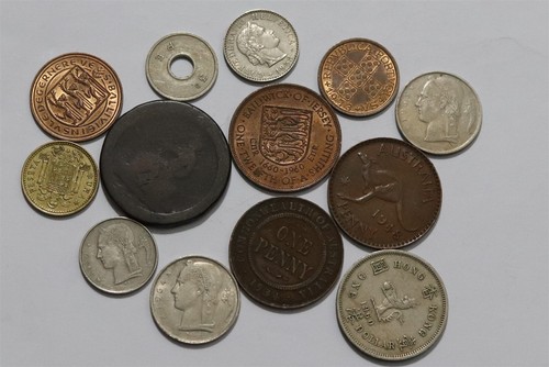 World old coins - world,