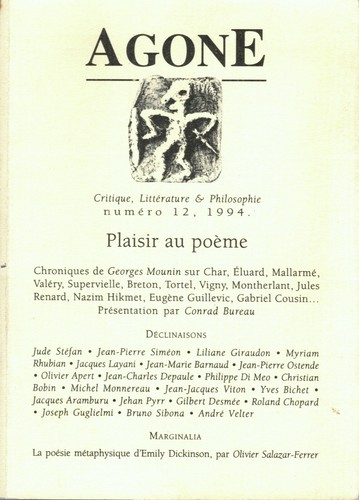 Agone mounin georges au - agone,