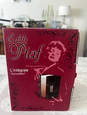 EDITH PIAF COFFRET ACCORDEON L'INTEGRALE 20 CD AVEC 2 LIVRET PORTFOLIO