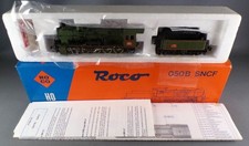 Roco 04117 D Ho Sncf Loco Vapeur 050B PLM 5 B. 70 Ales Tender 16.70 Vert Eclaira