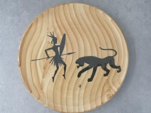 Assiette céramique vallauris - céramique,