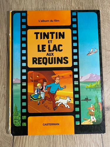 Tintin lac aux requins - requins,