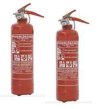 2x 1kg Abc Poudre Extincteur