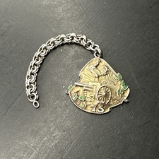 Ancien Pendentif En Argent