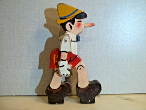 Jouet articulé ancien bois - jouet, en