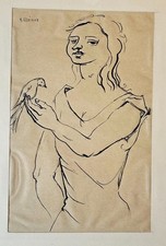 Raymond MOISSET - [Femme à