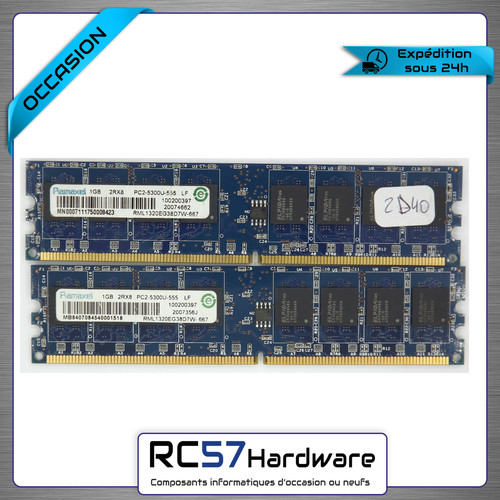 Mémoire ddr2 ramaxel - mémoire,