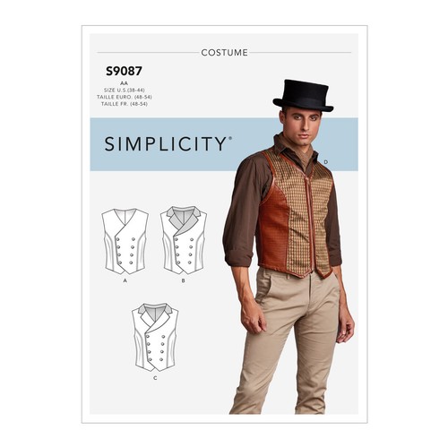 Simplicité 9087 gilet - simplicité,