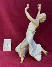 WOMEN FLAMENCO DANCER WALLENDORF DAME FIGURINE FIGUR SCULPTURE STATUE GERMANY